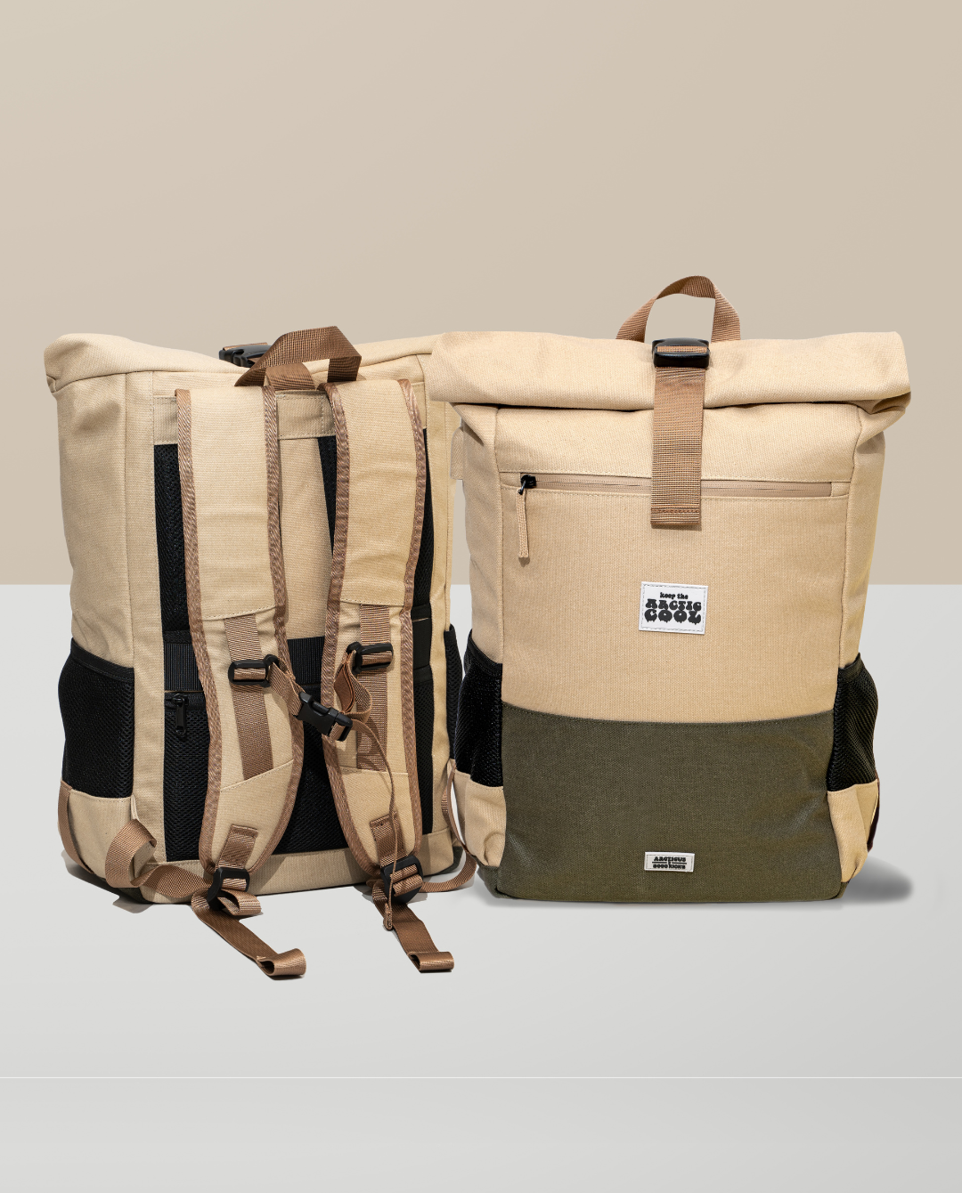 Polare Full Grain Leather Shoulder Backpack Travel Rucksack Sling Bag  Messenger Crossbody Bag Daypack